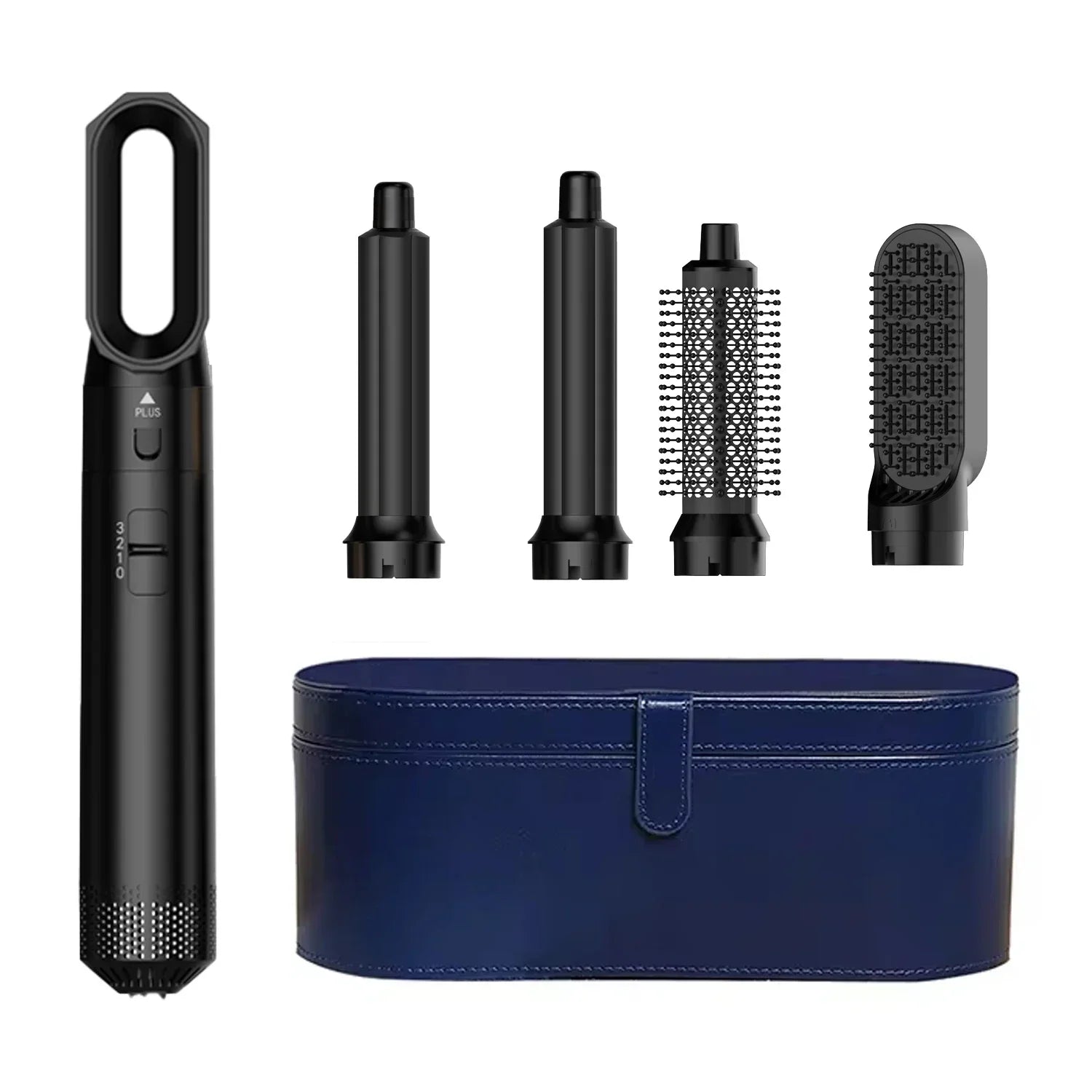 5 in 1 Hair Dryer Brush and Styler Kit Professional Hot Air Comb Curling Iron Hair Straightener for Volumizing and Styling